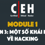 [CEH v12 Tiếng Việt] Module 1 – Phần 3: Một số khái niệm về hacking, hacking là gì?